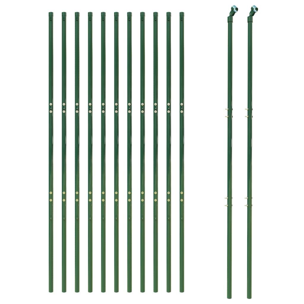 Chain Link Fence Green 1.8x25 m