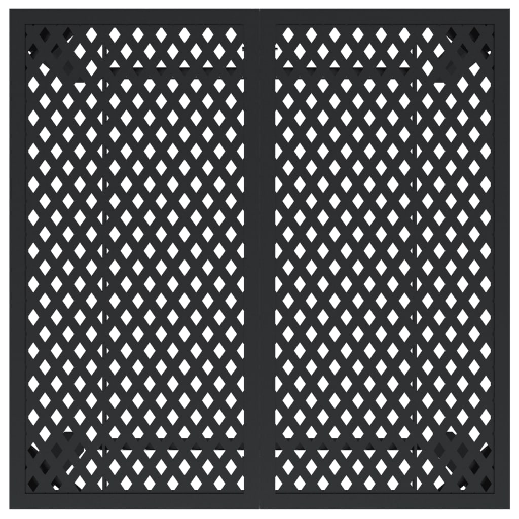 Garden Table Anthracite 80x80x72 cm Steel