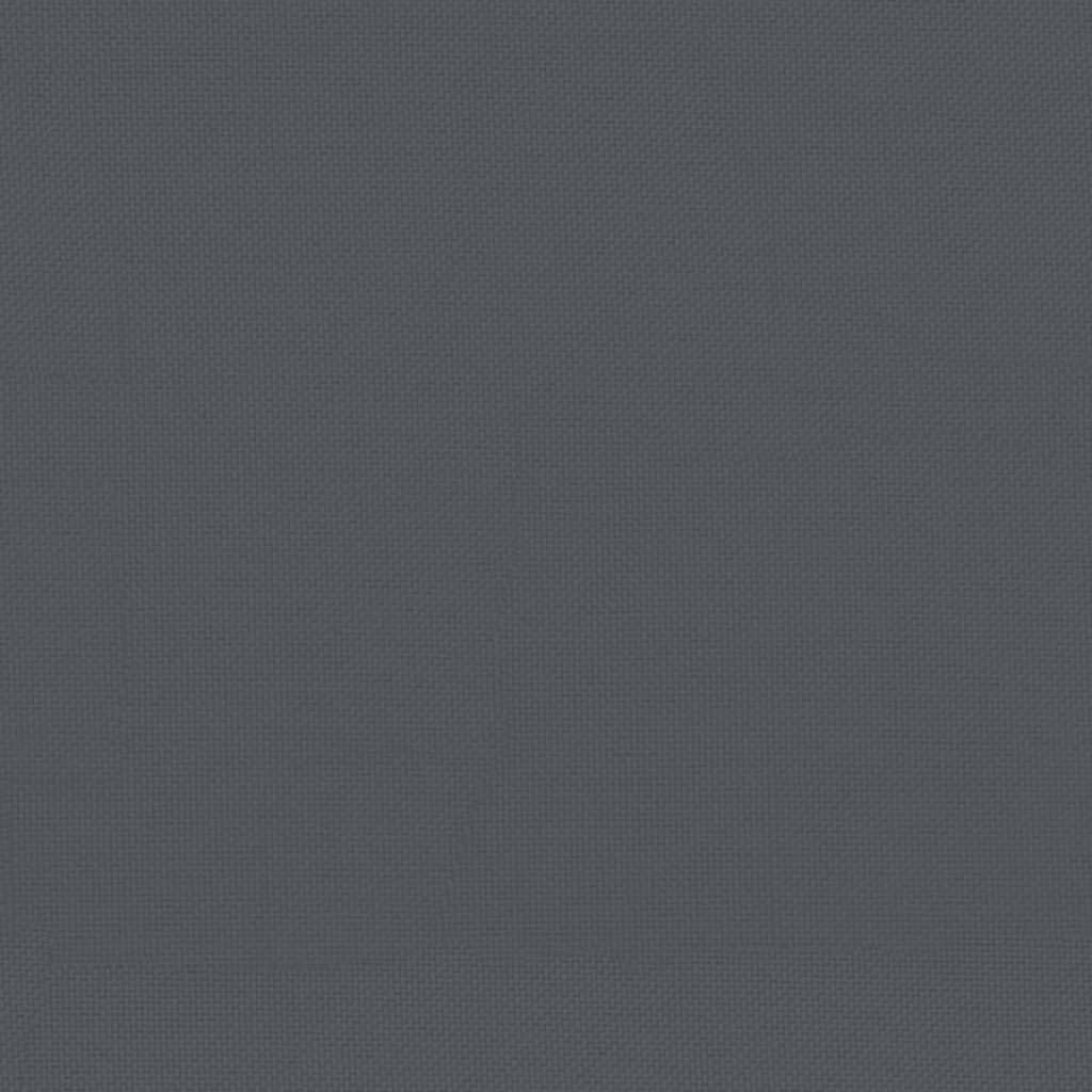 Garden Footstools with Cushions 2pcs White Solid Wood Pine