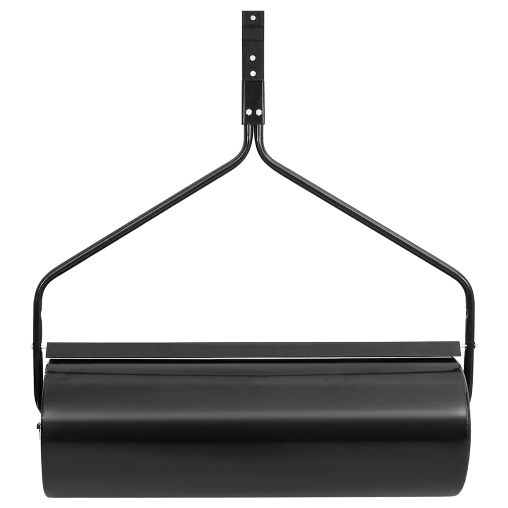 Garden Lawn Roller Push Black 63 L Iron