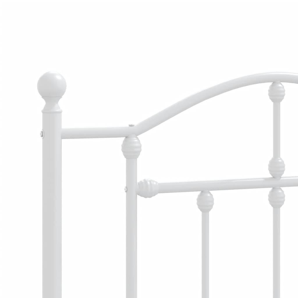 Metal Replace Headboard White 107 cm