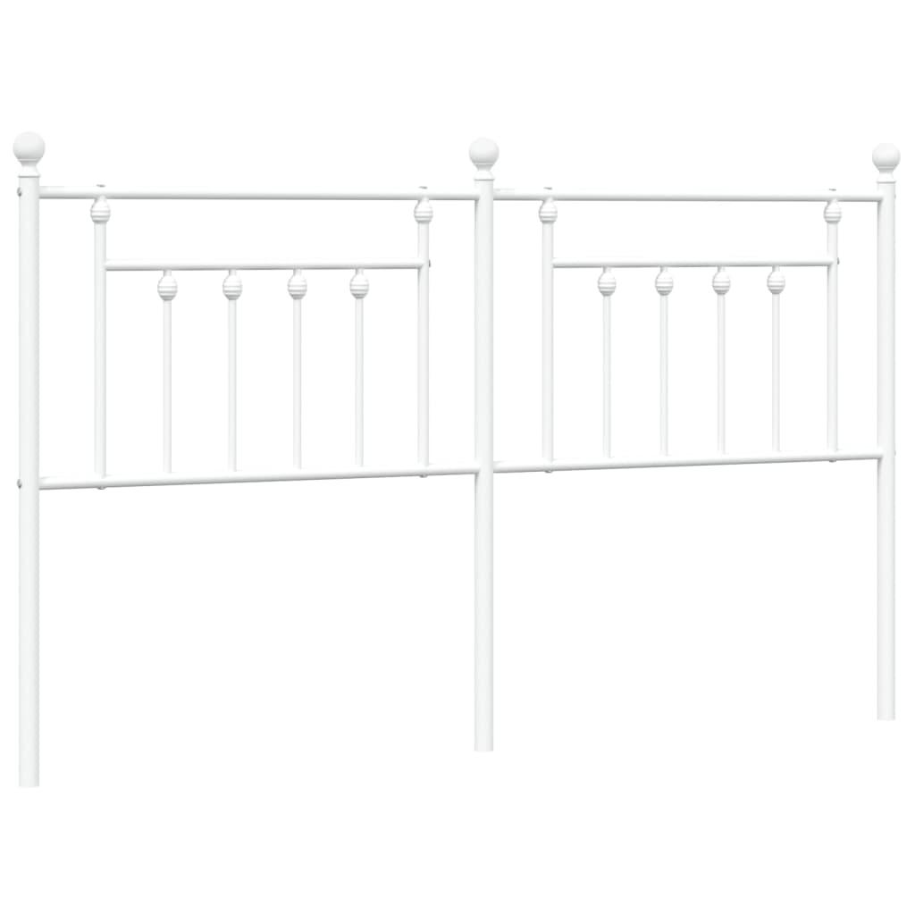 Metal Replace Headboard White 180 cm