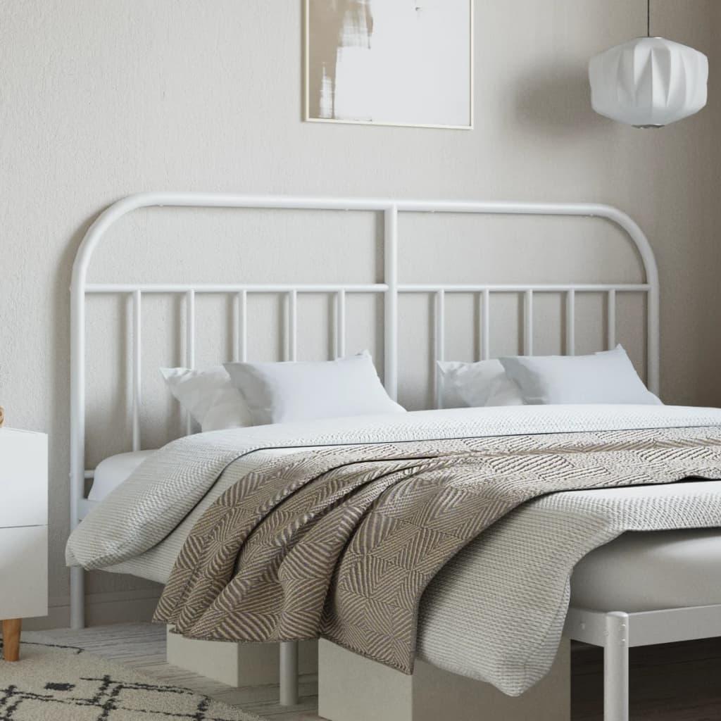 Metal Replace Headboard White 180 cm