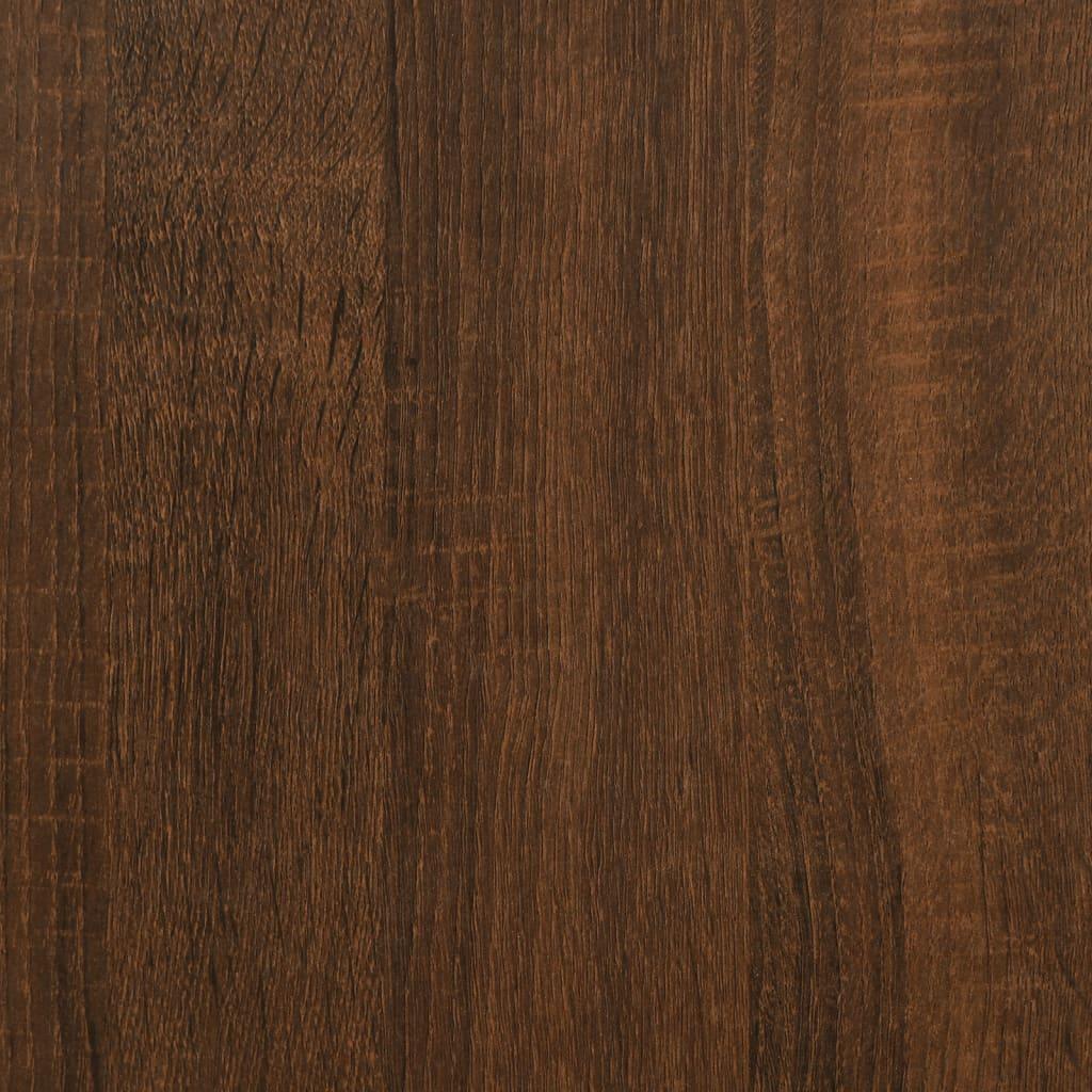 Bedside Cabinets 2 pcs Brown Oak 34x36x50 cm Engineered Wood