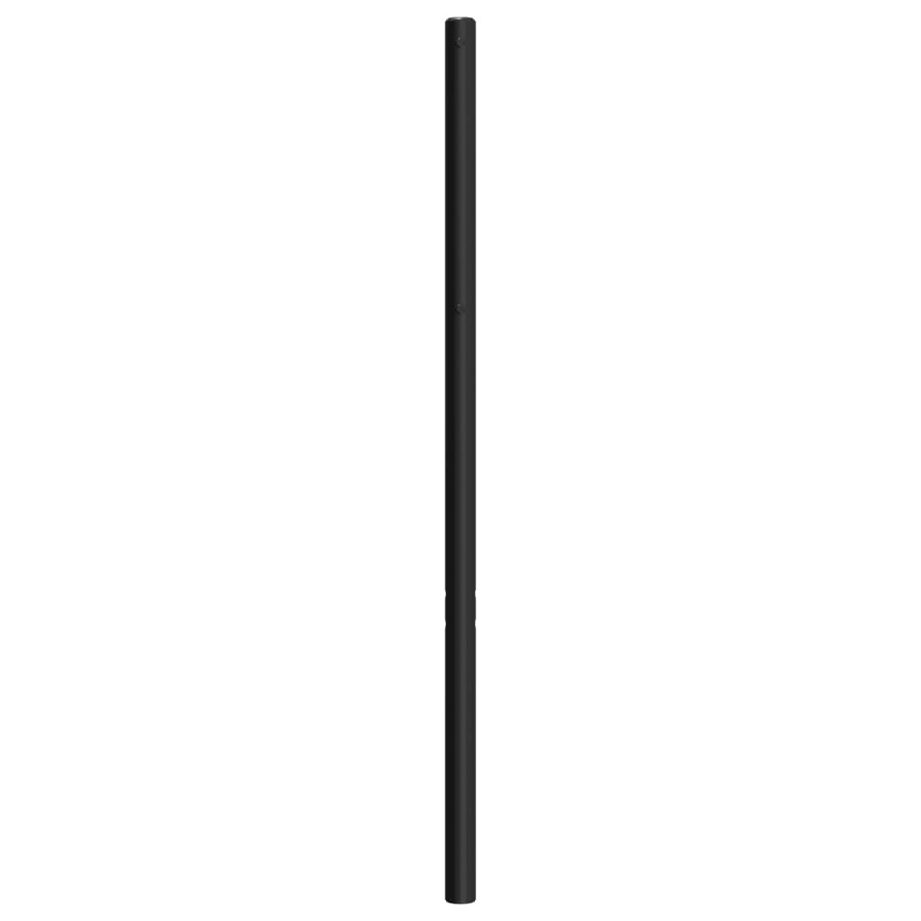 Metal Replace Headboard Black 107 cm