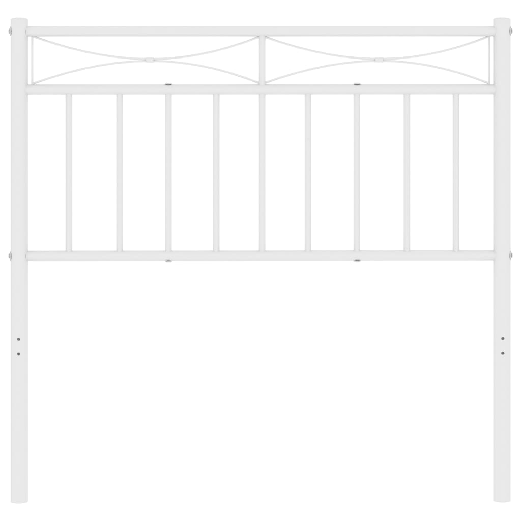 Metal Replace Headboard White 90 cm