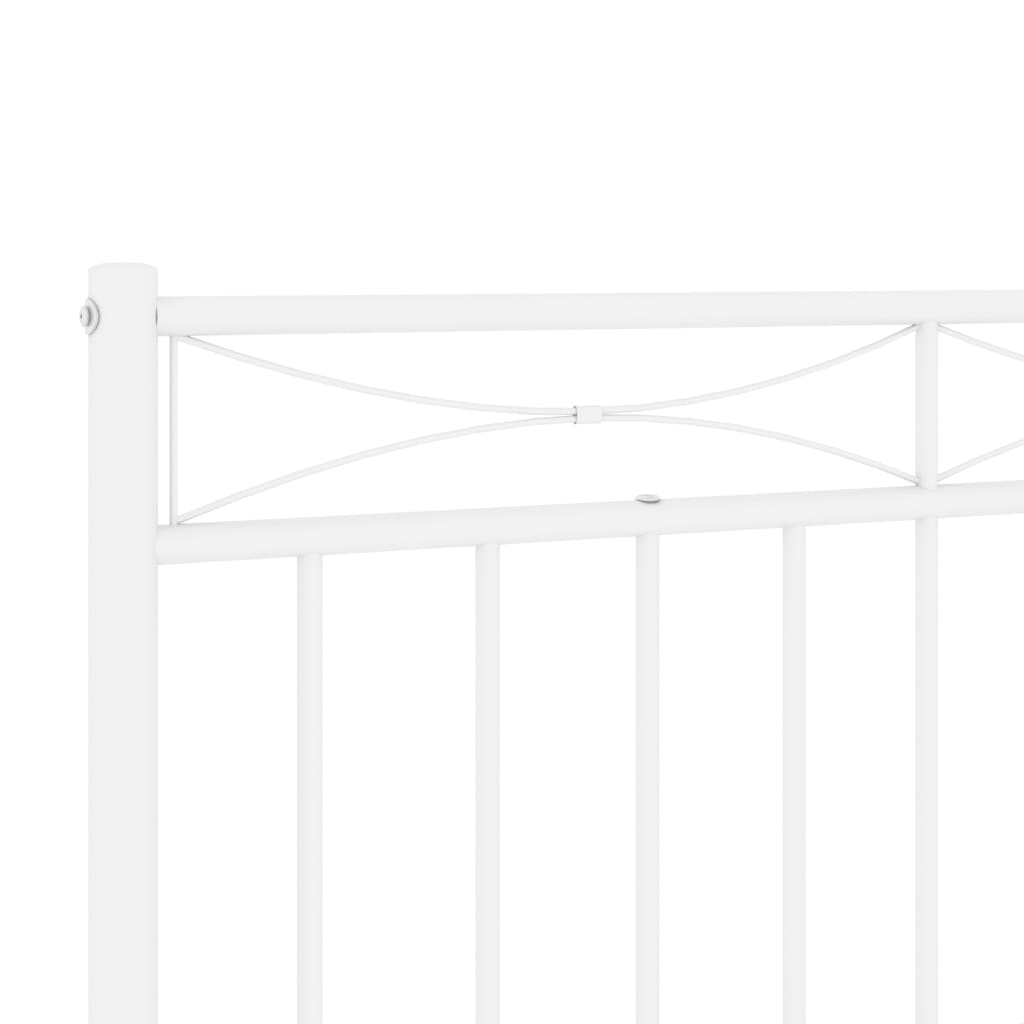 Metal Replace Headboard White 90 cm