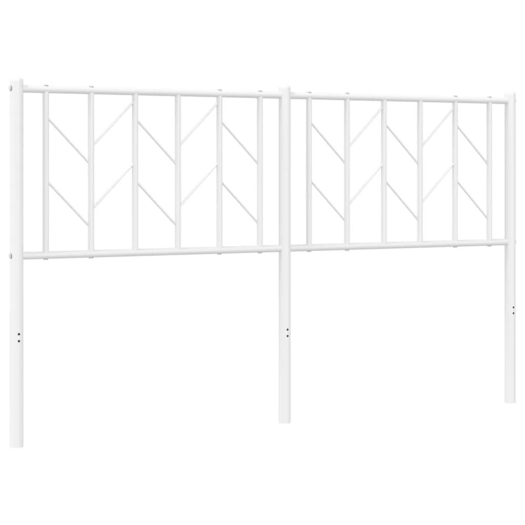 Metal Replace Headboard White 150 cm