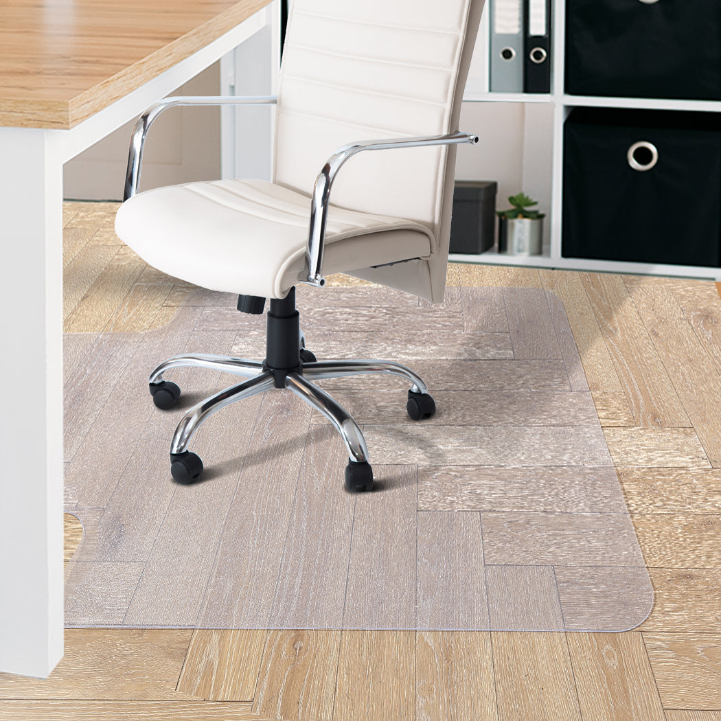 Chair Mat Carpet Hard Floor Protectors PVC Home Office Room Computer Work Mats No Pin