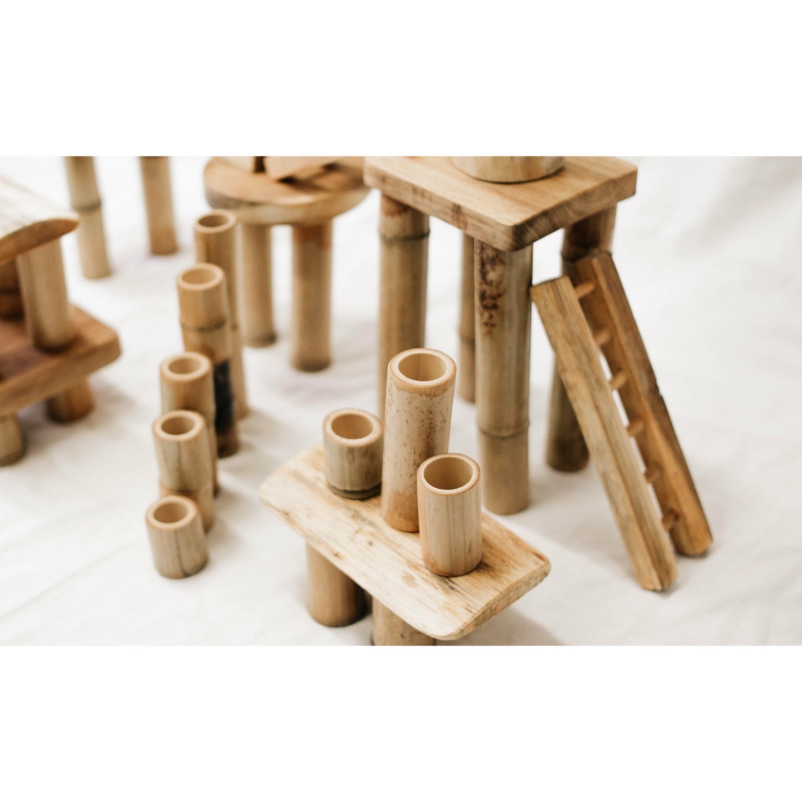 Bamboo building set 50 pcs