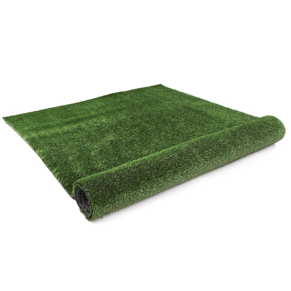 Primeturf Artificial Grass 17mm 2mx10m 20sqm Synthetic Fake Turf Plants Plastic Lawn Olive