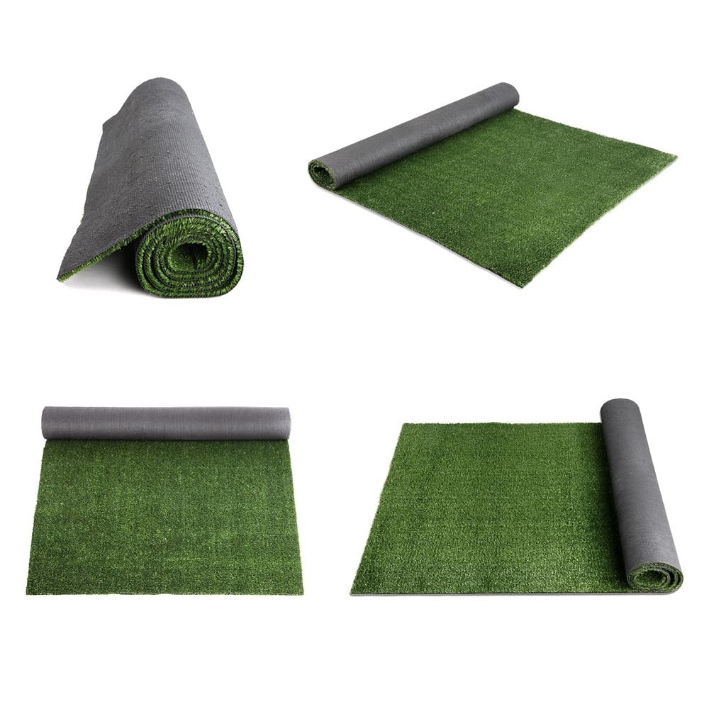Primeturf Artificial Grass 17mm 2mx10m 20sqm Synthetic Fake Turf Plants Plastic Lawn Olive