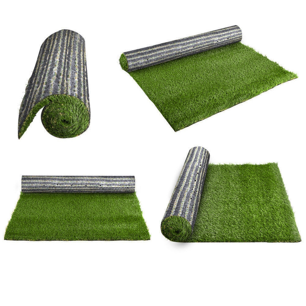 Primeturf Artificial Grass Synthetic 30mm 1mx20m 20sqm Fake Turf Plants Lawn 4-coloured
