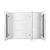 Cefito Bathroom Mirror Cabinet Vanity Medicine White Shaving Storage 1200x720mm