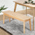 Levede Dining Chairs Bench Chair Seat Wooden Kitchen Outdoor Garden Patio Chair