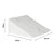 DreamZ Bedding Wedge Pillow Memory Foam Cushion Back Neck Support Bamboo Cover 30cm