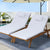 Gardeon Sun Lounger Wicker Lounge Day Bed Wheel Patio Outdoor Setting Furniture