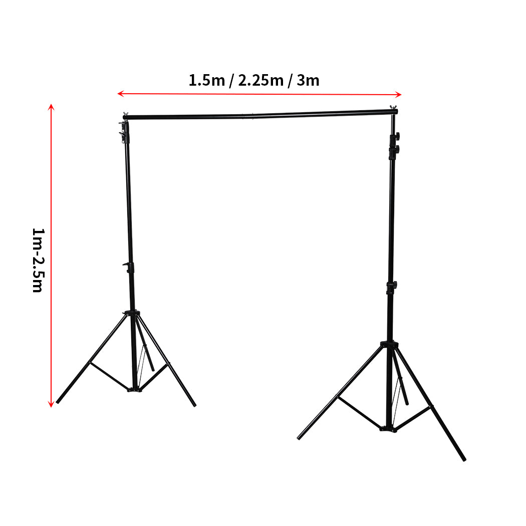 Pro.Studio Backdrop Stand  Screen Photo Background Support Stand Kit 2.5x3m Type 2
