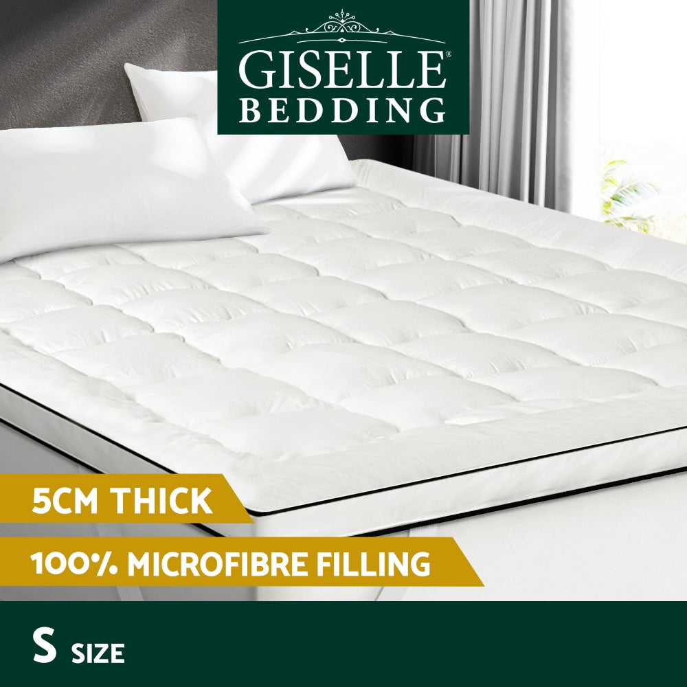 Giselle Bedding Mattress Topper Pillowtop - Single