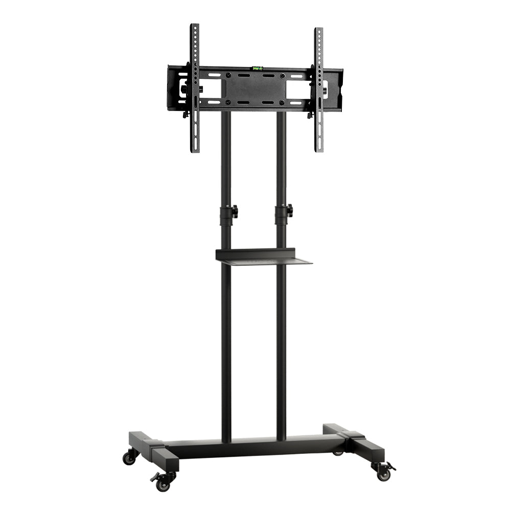 Artiss Steel Mobile TV Stand Cart Height-adjust up to 65&quot; screens 40kg