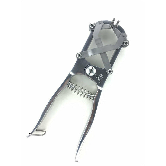 Cattle Lamb Sheep Stainless Steel Elastrator Castrating Plier with 100 Rubber