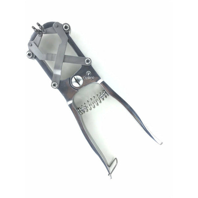 Cattle Lamb Sheep Stainless Steel Elastrator Castrating Plier with 100 Rubber