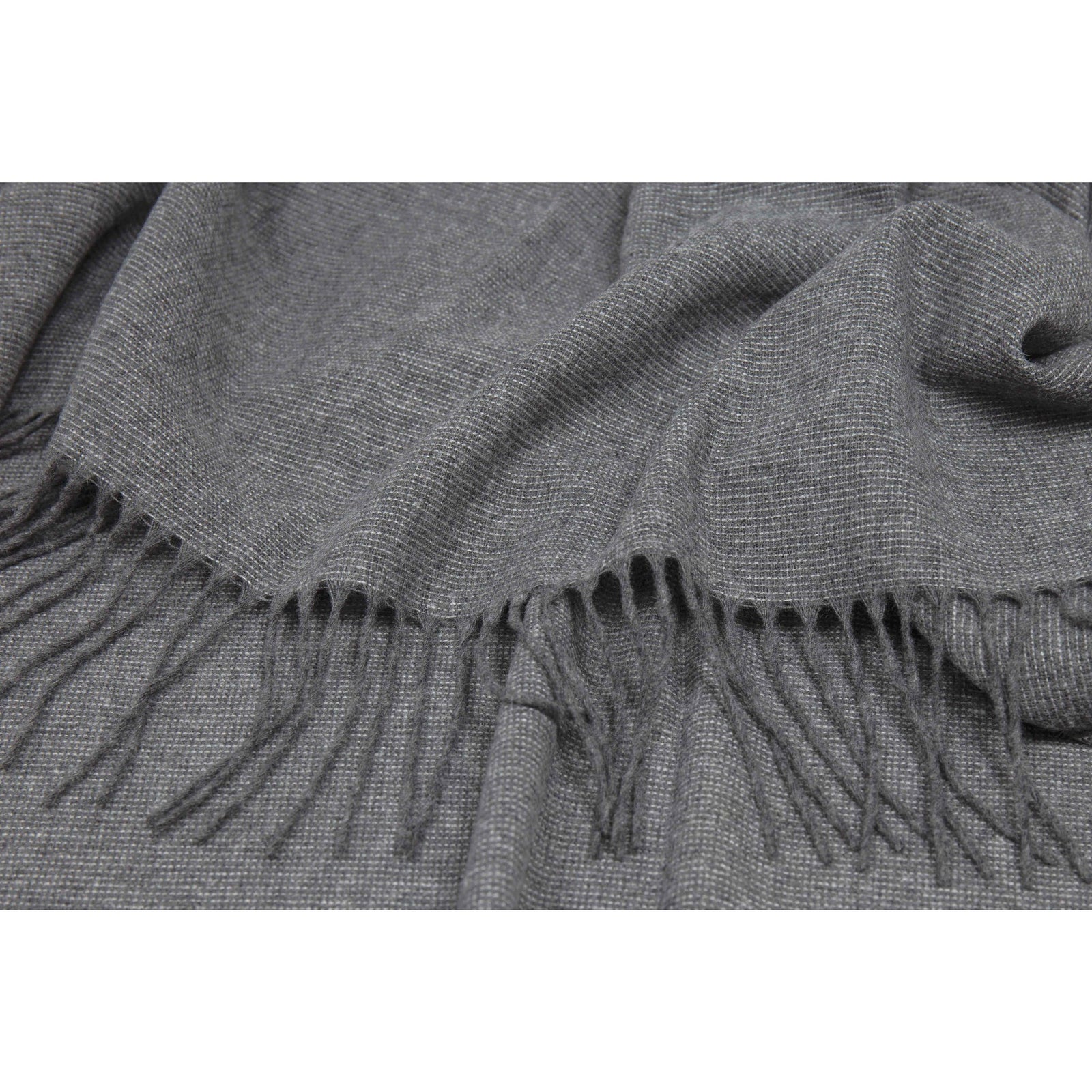 Paddington Throw - Fine Wool Blend - Slate