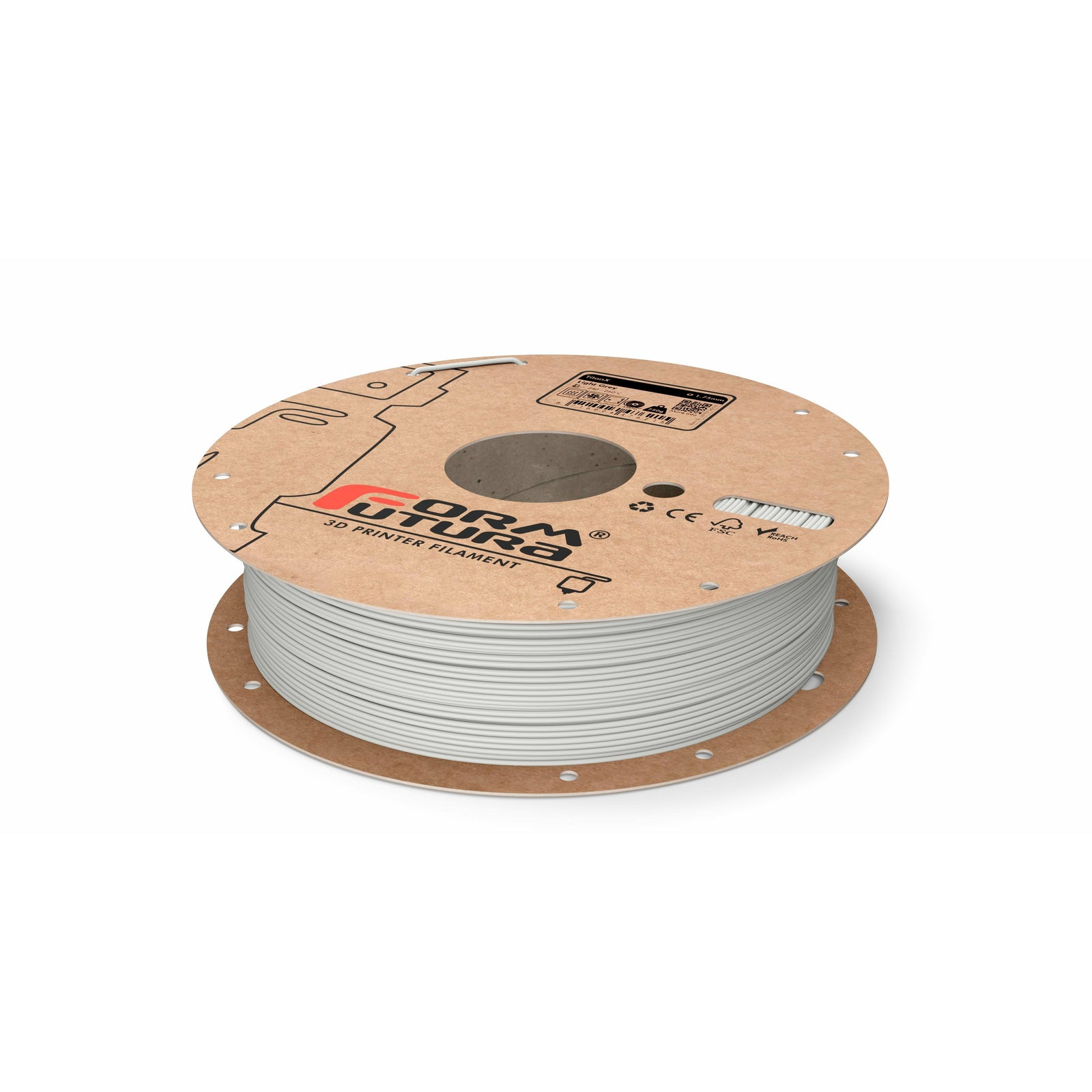 ABS Filament TitanX 1.75mm Light Grey 750 gram 3D Printer Filament