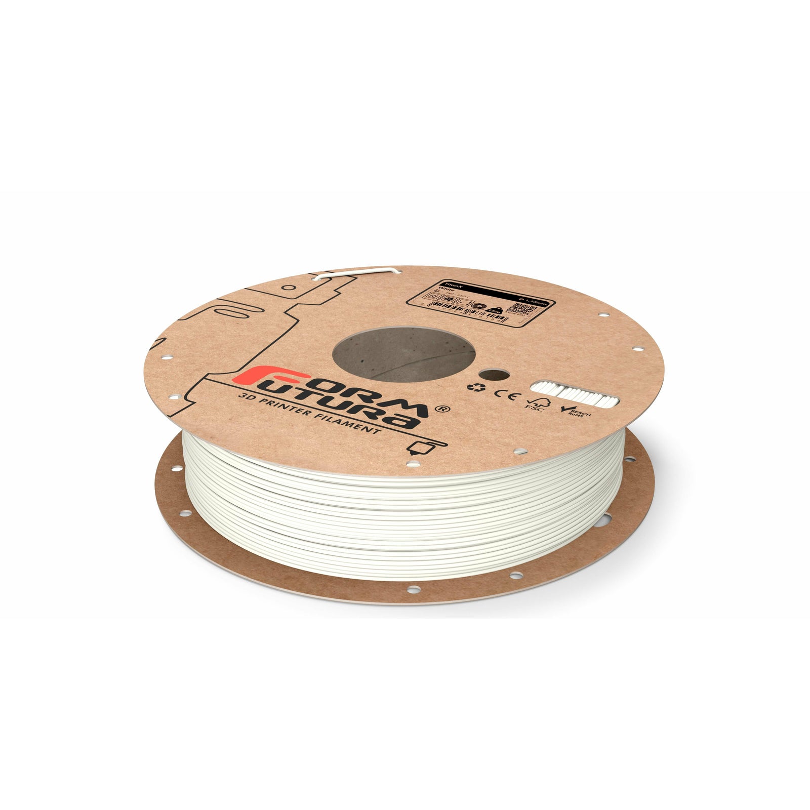 ABS Filament TitanX 1.75mm White 750 gram 3D Printer Filament