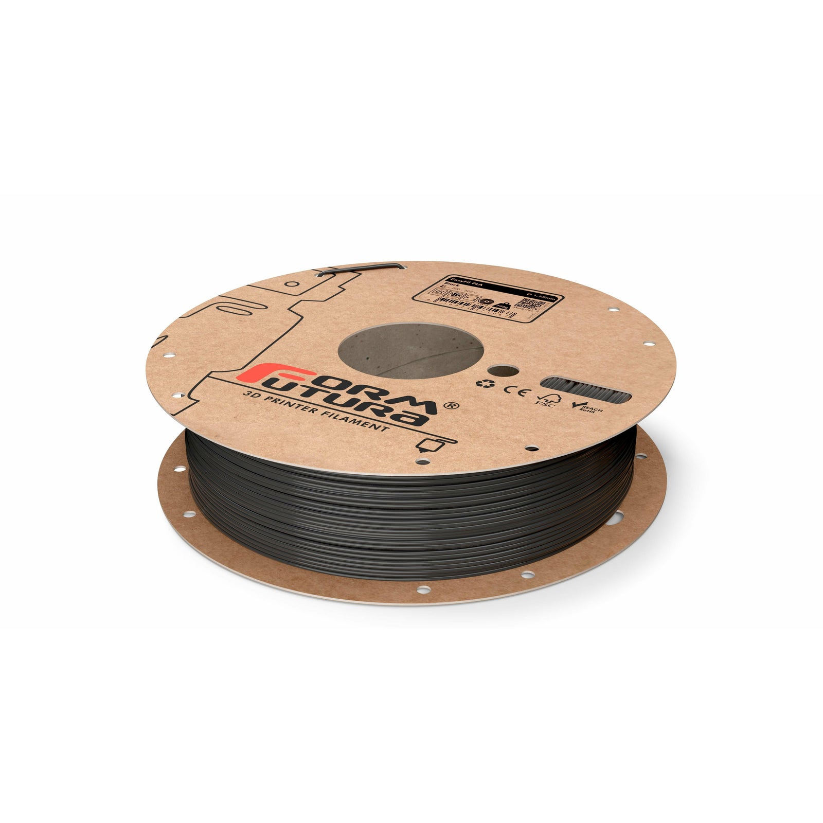 PLA Filament EasyFil PLA 2.85mm Black 750 gram 3D Printer Filament