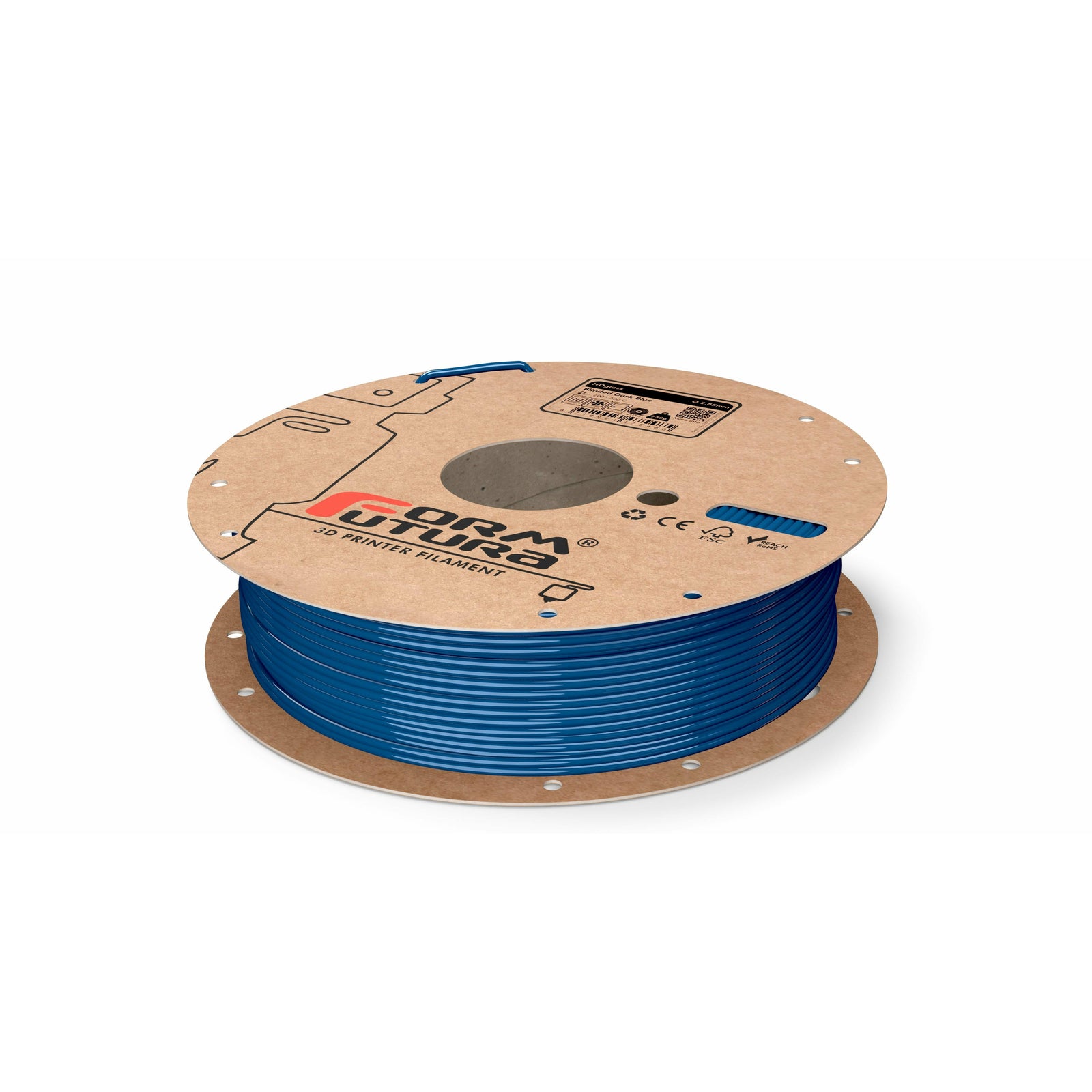 PETG Filament HDglass 2.85mm Blinded Dark Blue 750 gram 3D Printer Filament