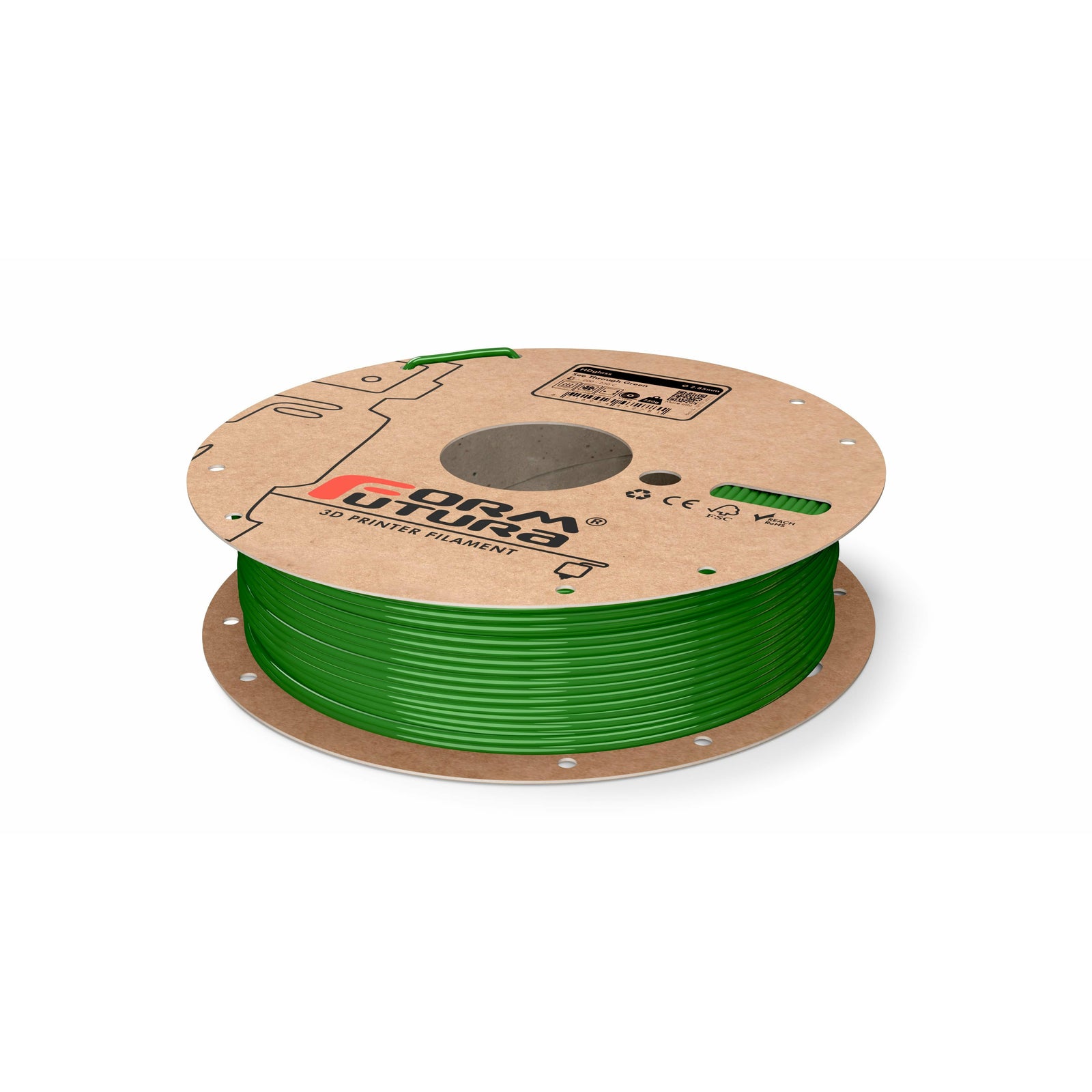 PETG Filament HDglass 2.85mm See Through Green 750 gram 3D Printer Filament