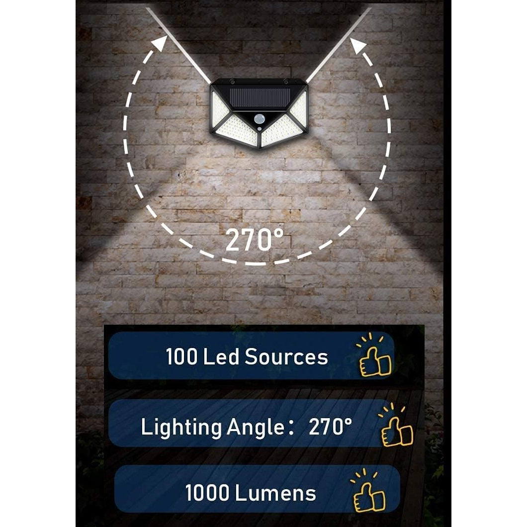 100 Waterproof LED Solar Fairy Light Outdoor with 8 Lighting Modes for Home,Garden and Decoration (4 pack)