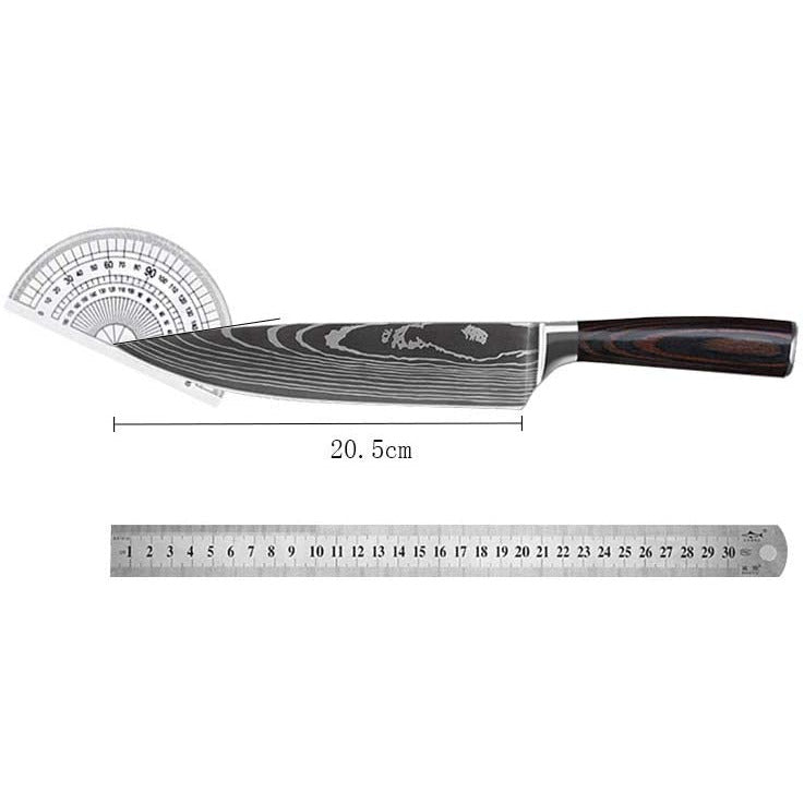 Professional Chef's Knives for Kitchen and Restaurants (20 cm)