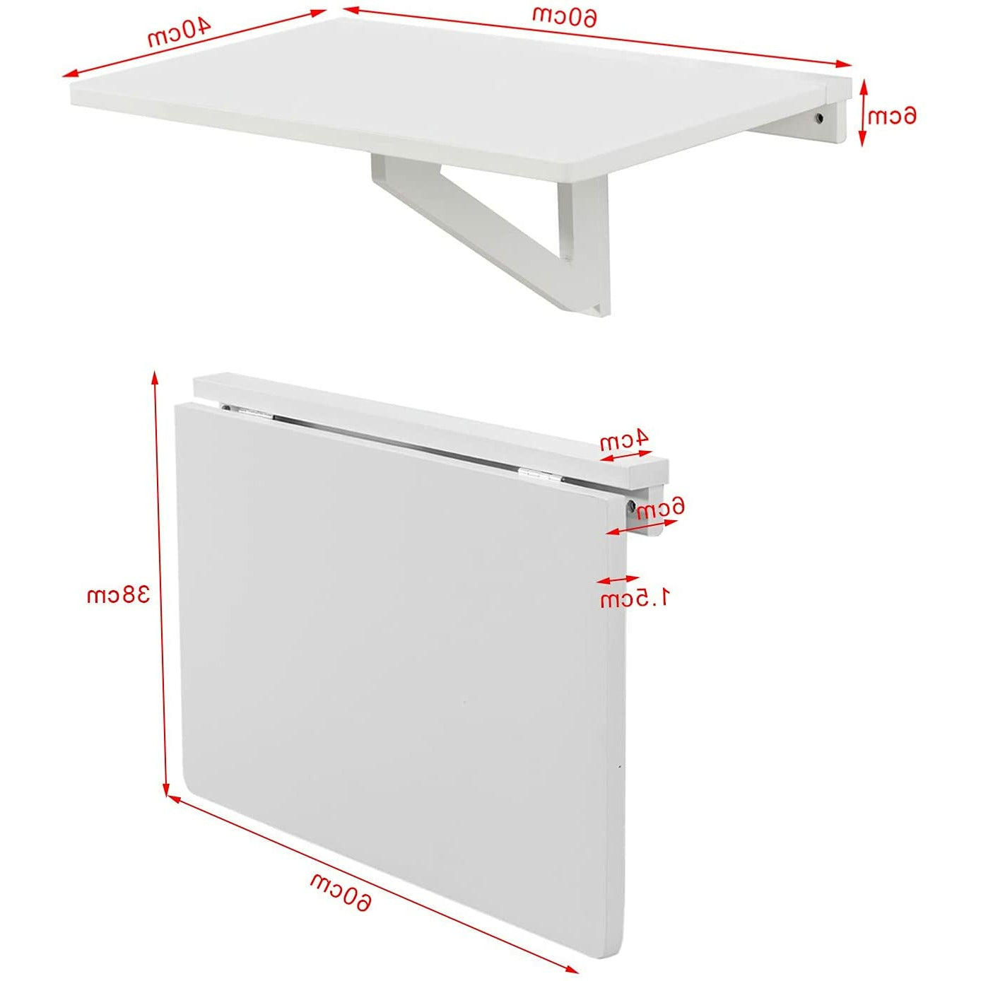 Kitchen Wall-Mounted Folding Table