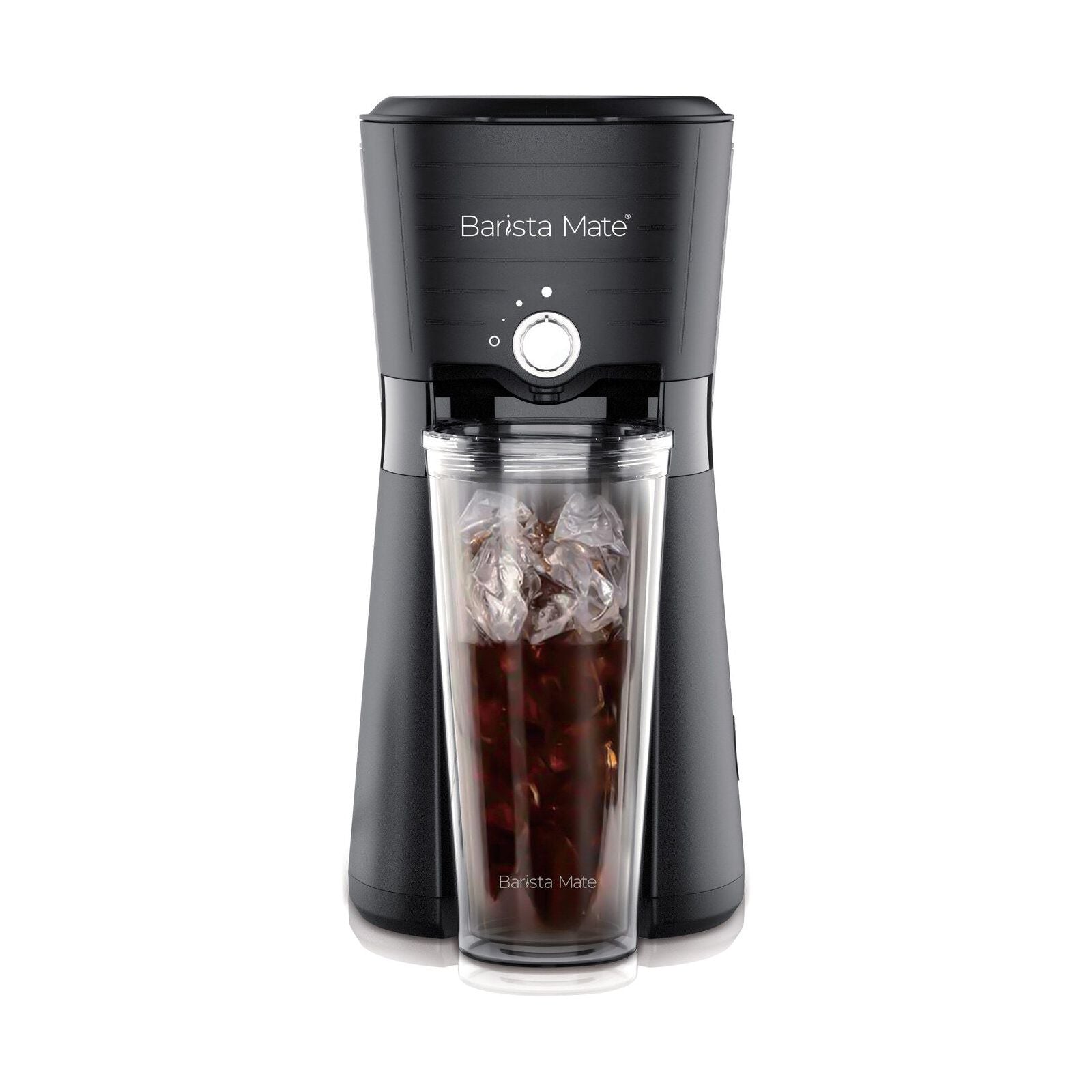 Digital Iced Coffee Maker w/ 10oz, Reusable Cup & Straw Included