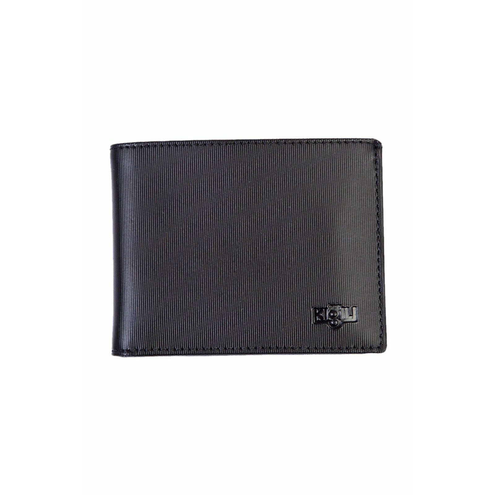 BELT AND WALLET & CARD HOLDER BLACK SET