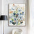 60cmx90cm Colourful Floras Watercolour style 2 Sets Gold Frame Canvas Wall Art