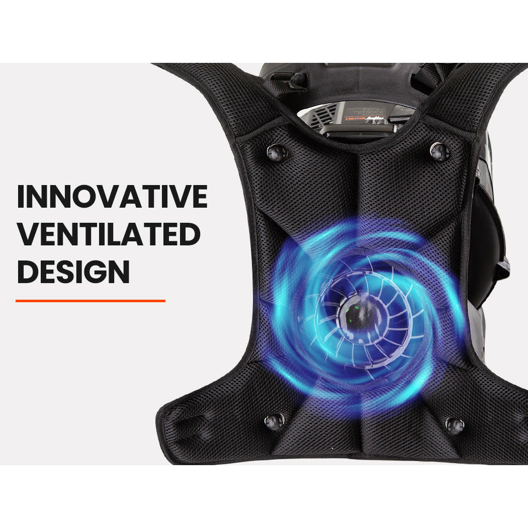 MTM 65CC Petrol Backpack Leaf Blower - Commercial 2 Stroke Garden Yard Tool Back