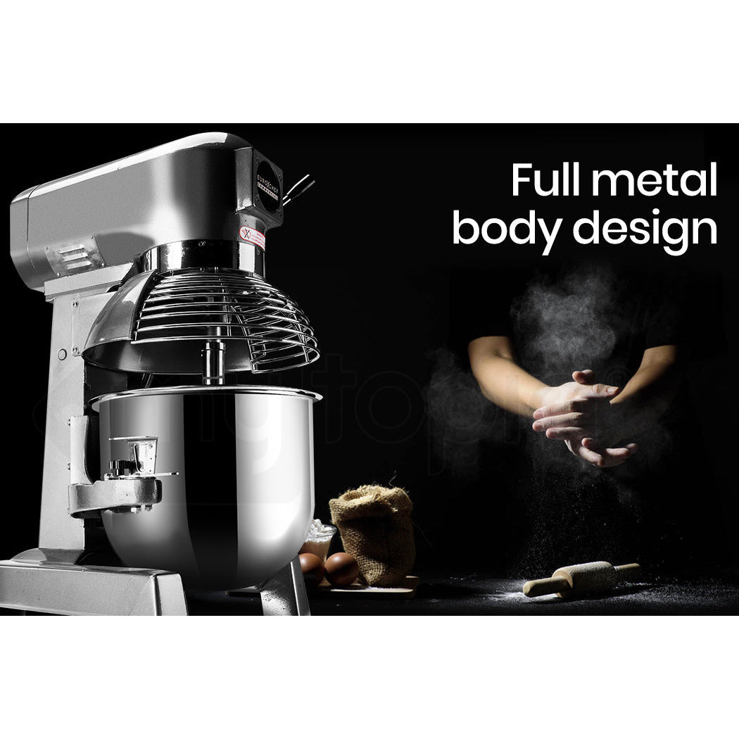 EUROCHEF Planetary Mixer 20L Commercial Mix Dough Food Kitchen Vertical Floor Stand