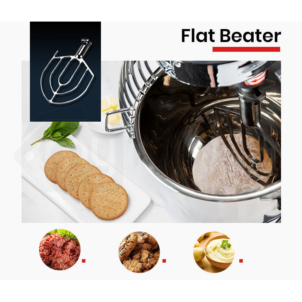 EUROCHEF Planetary Mixer 20L Commercial Mix Dough Food Kitchen Vertical Floor Stand