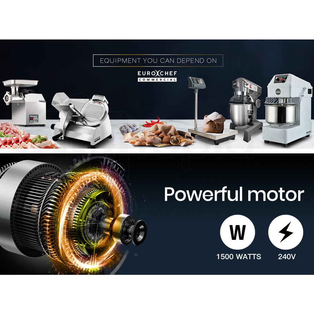 EUROCHEF Planetary Mixer 30L Commercial Stand Cake Kitchen Vertical Dough Food Floor Bench