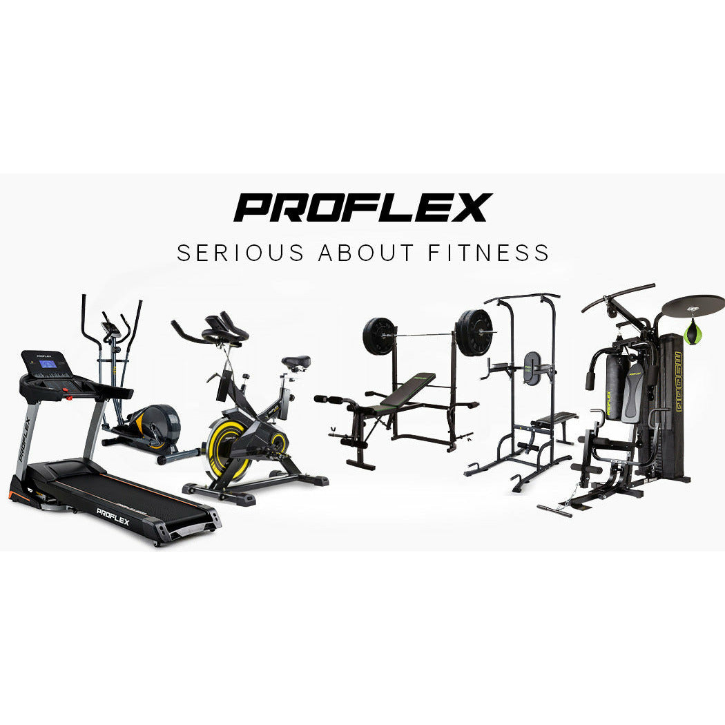 PROFLEX Weight Bench Workout Gym Press Adjustable Home Lifting Fitness Incline