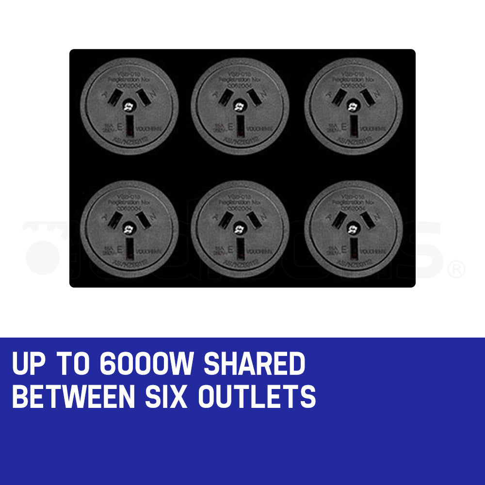 Portable Diesel Generator GenPower 8.4kW Peak Single Phase Key Start 13HP Engine Commercial