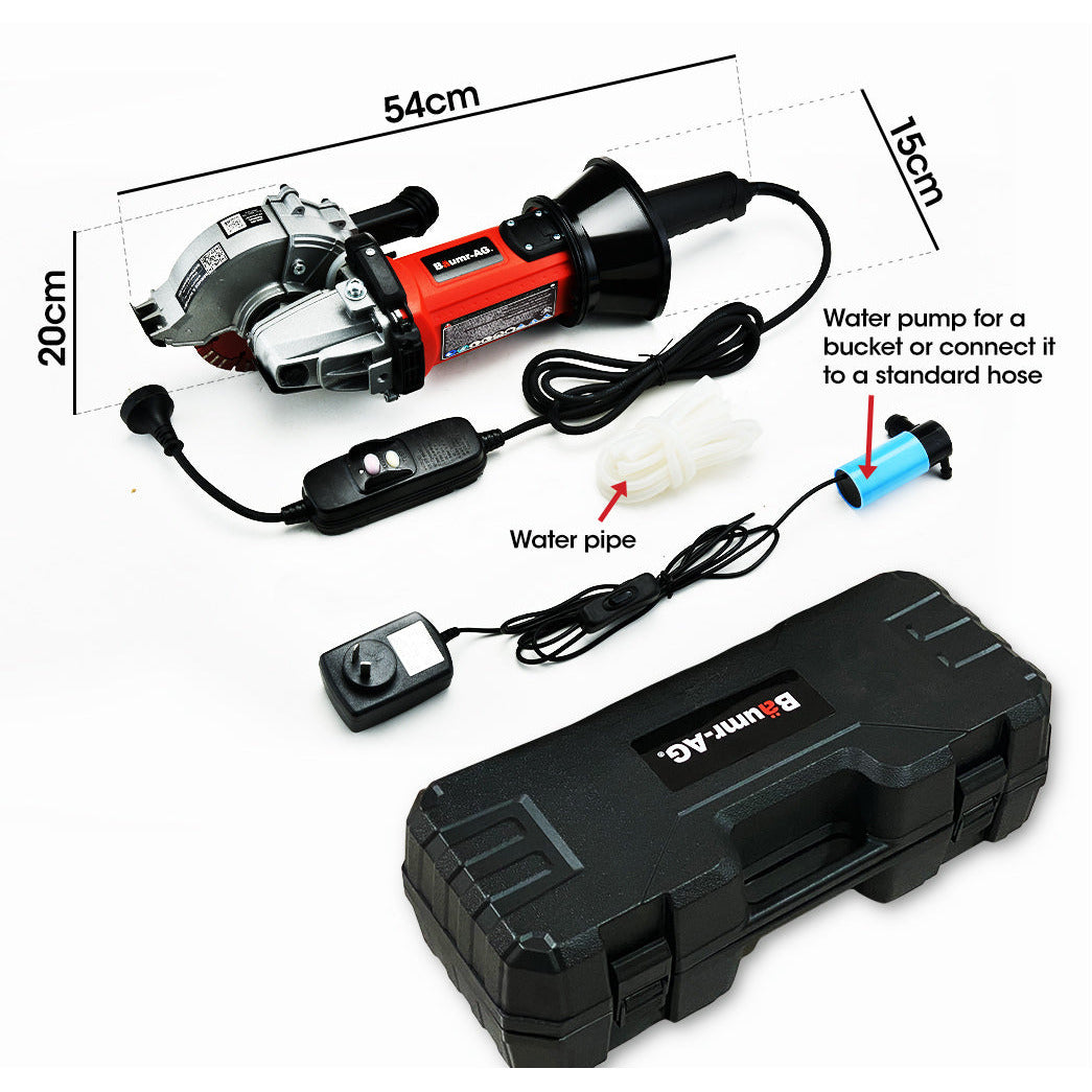 BAUMR-AG Wall Chaser Machine Concrete Chasing Tool Electric Saw Brick Grinder