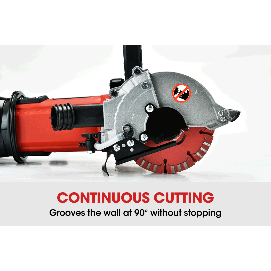 BAUMR-AG Wall Chaser Machine Concrete Chasing Tool Electric Saw Brick Grinder