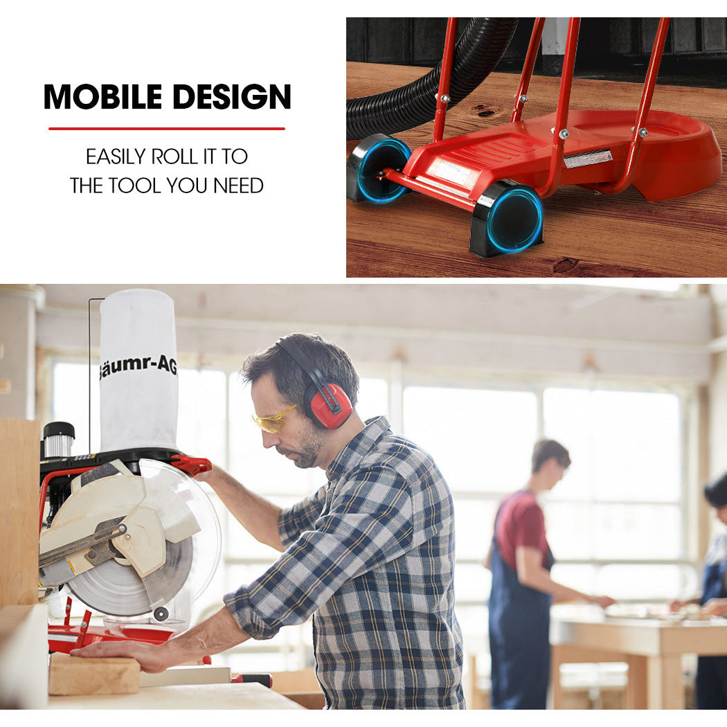 Baumr-AG Dust Collector Extraction Cyclone Woodworking Portable Catcher Workshop