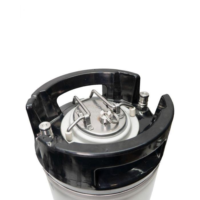 Keg King Keg - 9.5 Litre Ball Lock Passivated Finish