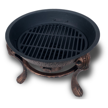 Vesuvius Firepit BBQ with Lid