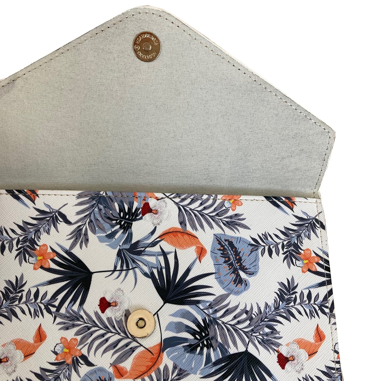 Envelope Clutch-Moonlight Palms